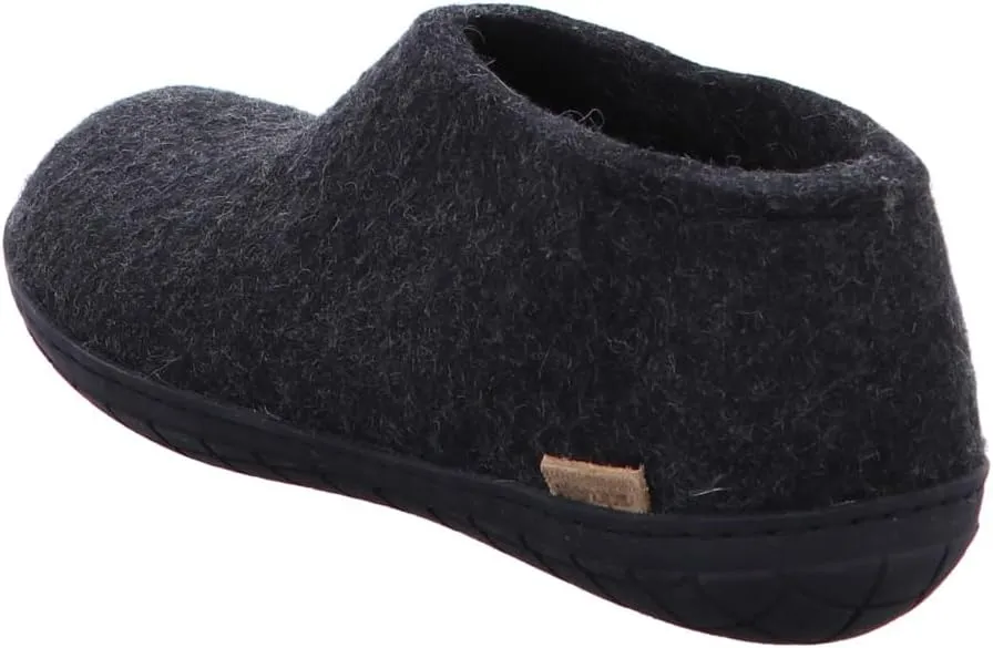 Glerups 100% high quality wool mix Shoe Slipper with rubber sole - Unisex