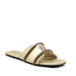 Golden Fancy Slipper 042111