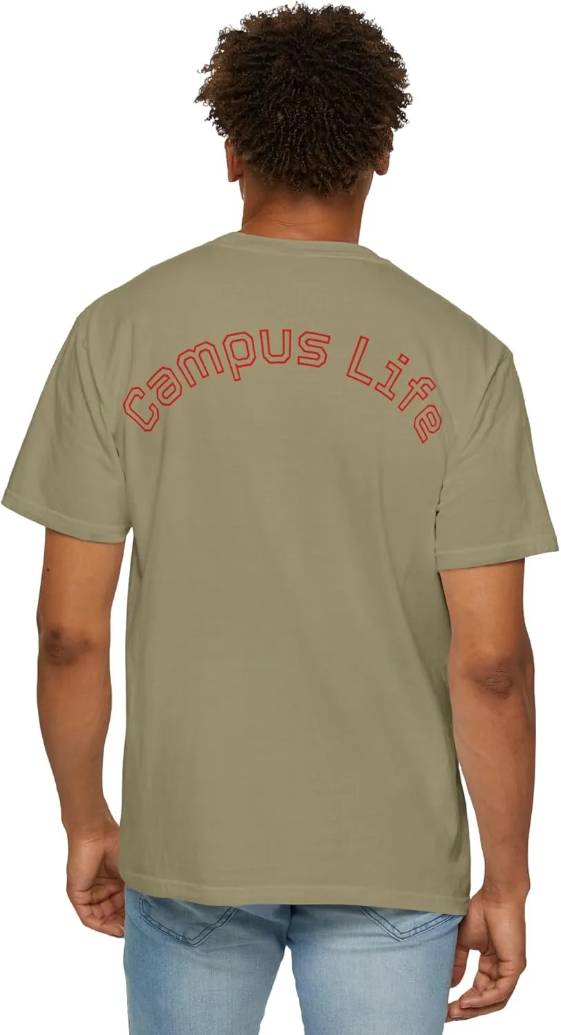 Graphic Campus Life Tee – Trendy Unisex College Shirt, Student Apparel, Casual Gift for Campus Style Lovers