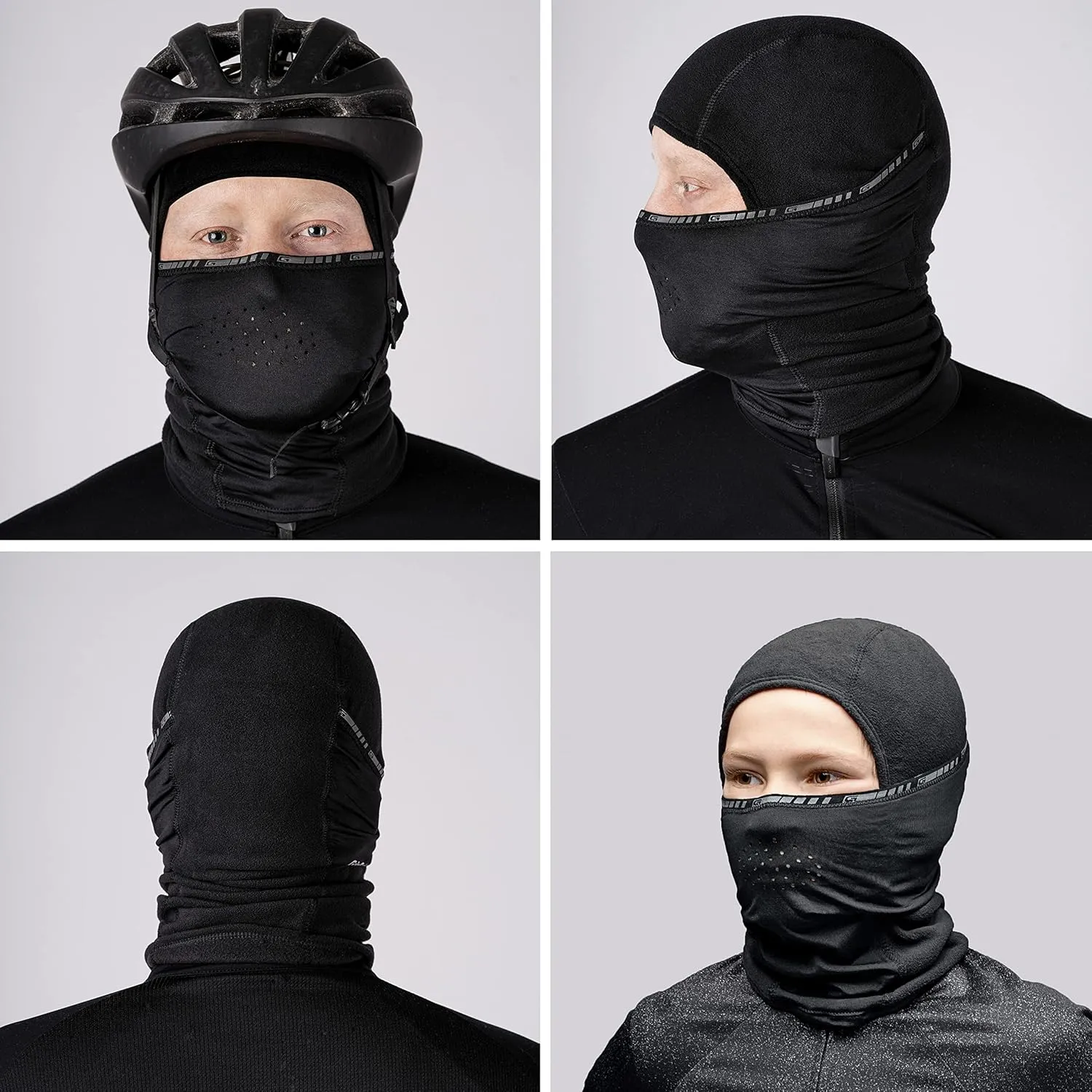 GripGrab Thermal Winter Cycling Balaclava Warm Soft Full Face-Mask Bike Fleece Hat Scarf Headwear for Men Women Kids