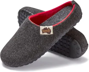 Gumbies Outback Slippers for Indoors and Outdoors, Eco-friendly Felt Uppers, Recycled Rubber Outsoles - Comfort Guaranteed