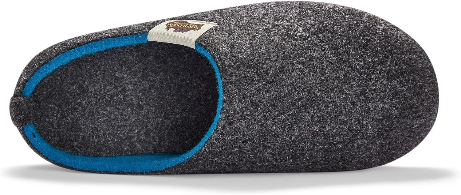 Gumbies Outback Slippers for Indoors and Outdoors, Eco-friendly Felt Uppers, Recycled Rubber Outsoles - Comfort Guaranteed
