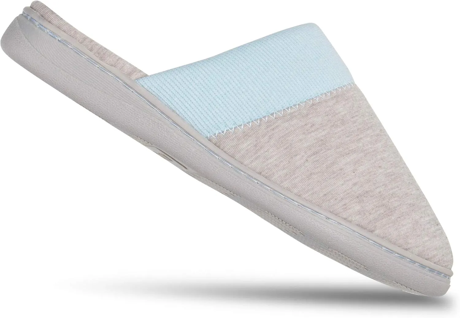Hanes womens Comfort Cotton on Scuff With Memory Foam and Anti-skid Sole Slipper