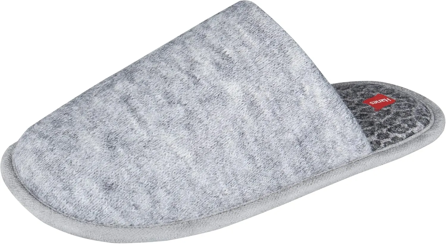 Hanes womens Comfort Cotton on Scuff With Memory Foam and Anti-skid Sole Slipper