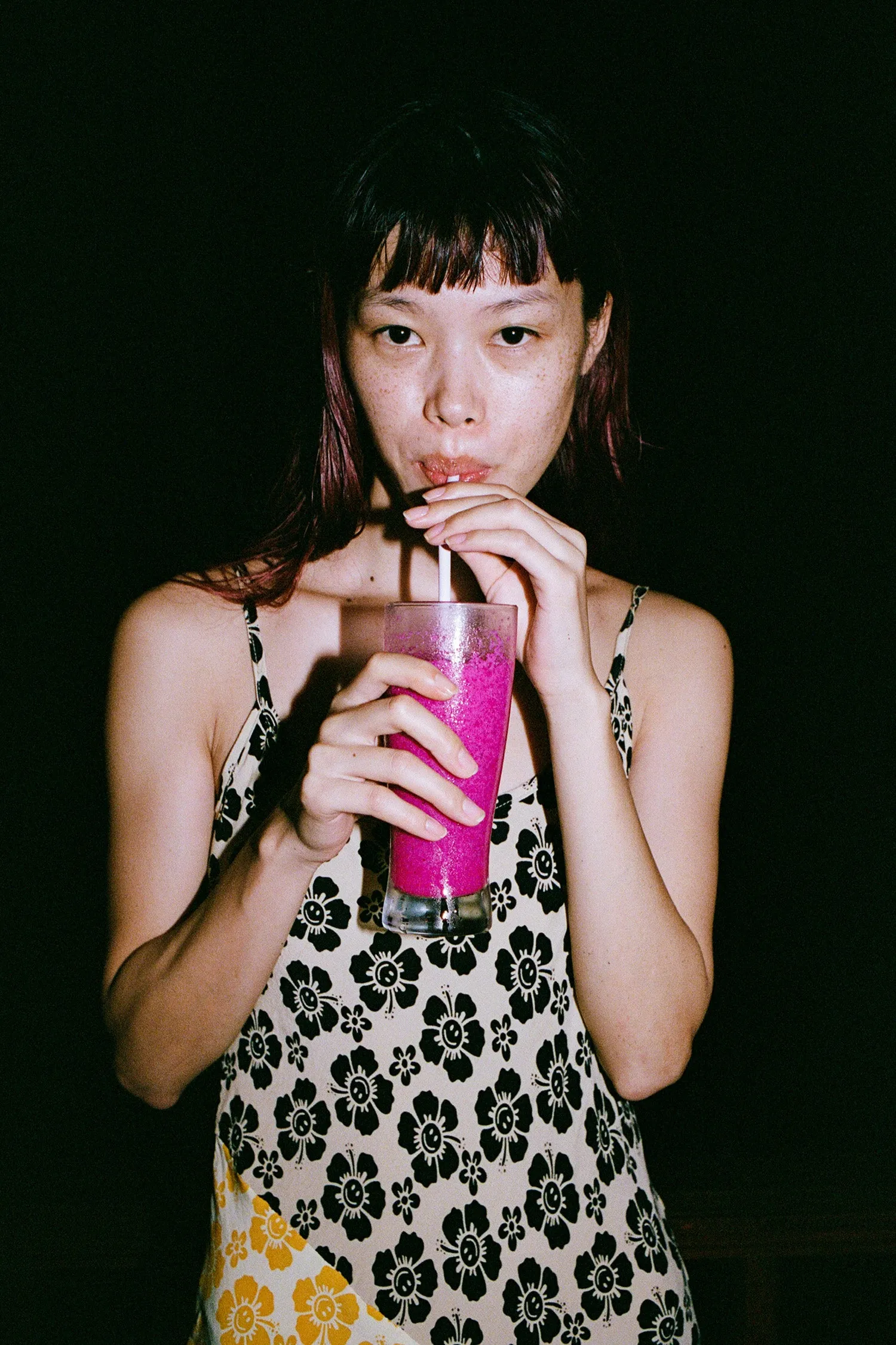 Happy Hibiscus Slip Dress - Sunbleach
