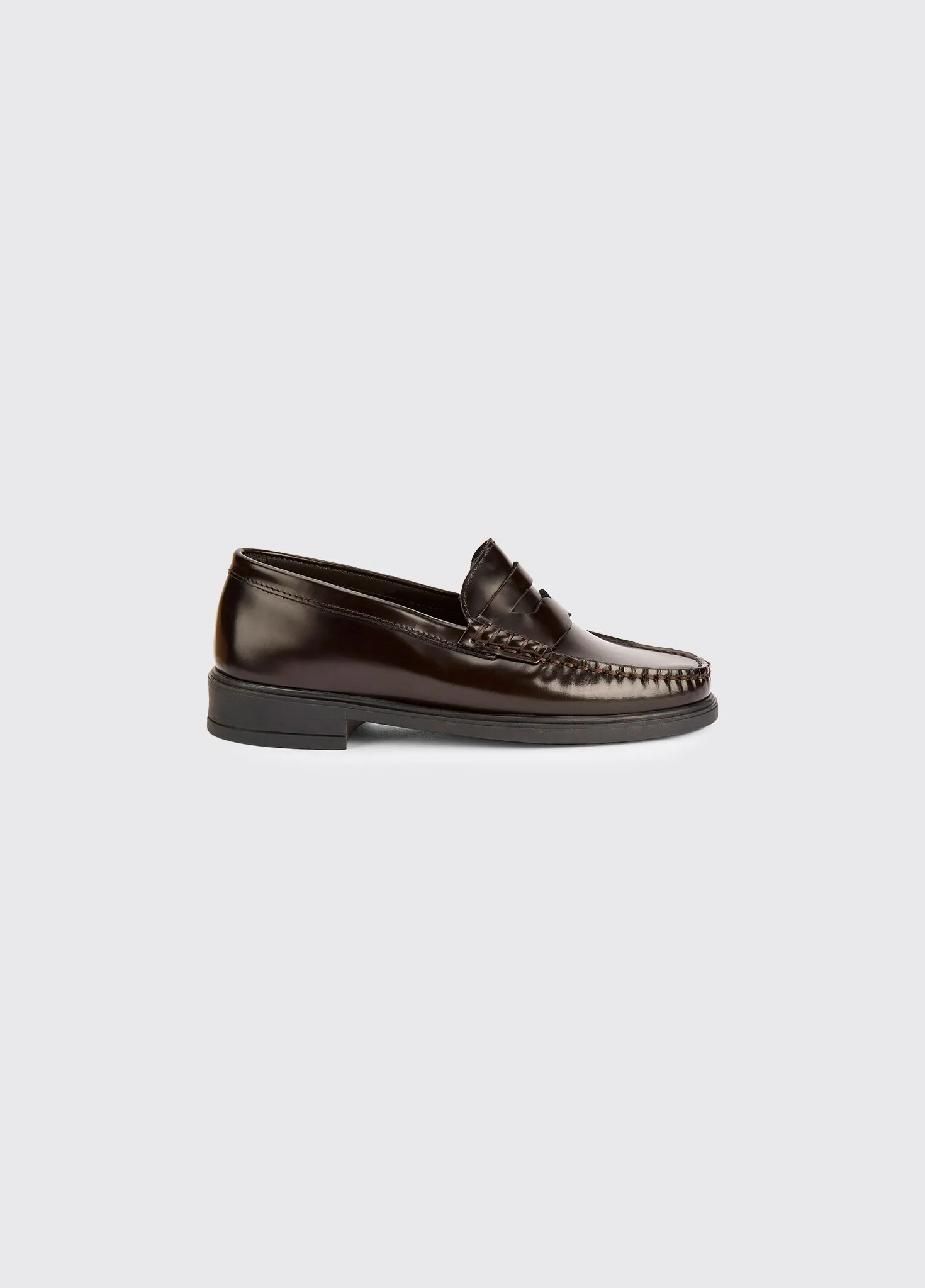Harvard Ladies Casual Loafer- Mahogany