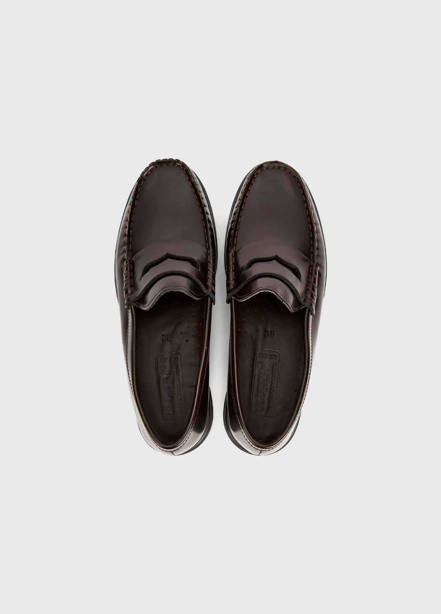 Harvard Ladies Casual Loafer- Mahogany