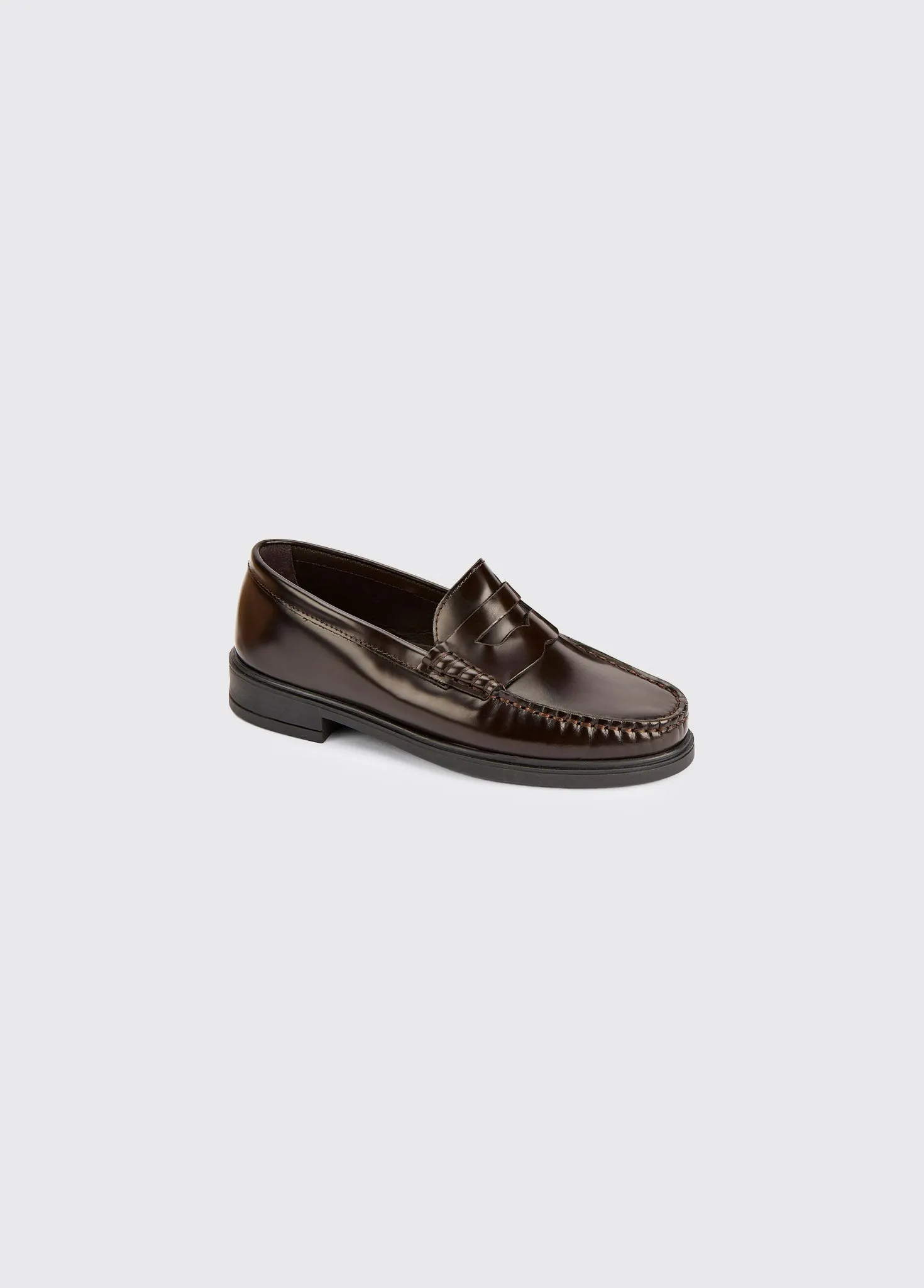 Harvard Ladies Casual Loafer- Mahogany