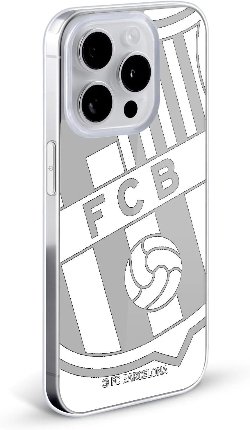 Head Case Designs Officially Licensed FC Barcelona Oversized Crest Soft Gel Case Compatible with Apple iPhone X/iPhone Xs