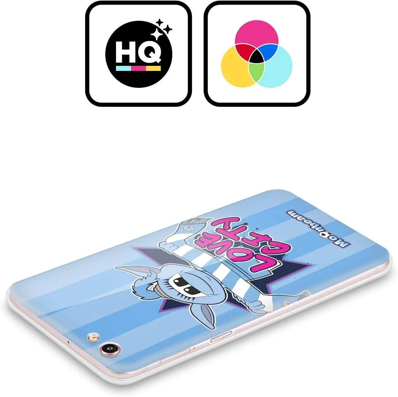 Head Case Designs Officially Licensed Manchester City Man City FC Love City Moonchester & Moonbeam Soft Gel Case Compatible with Oppo Reno11 F 5G / F25 Pro 5G