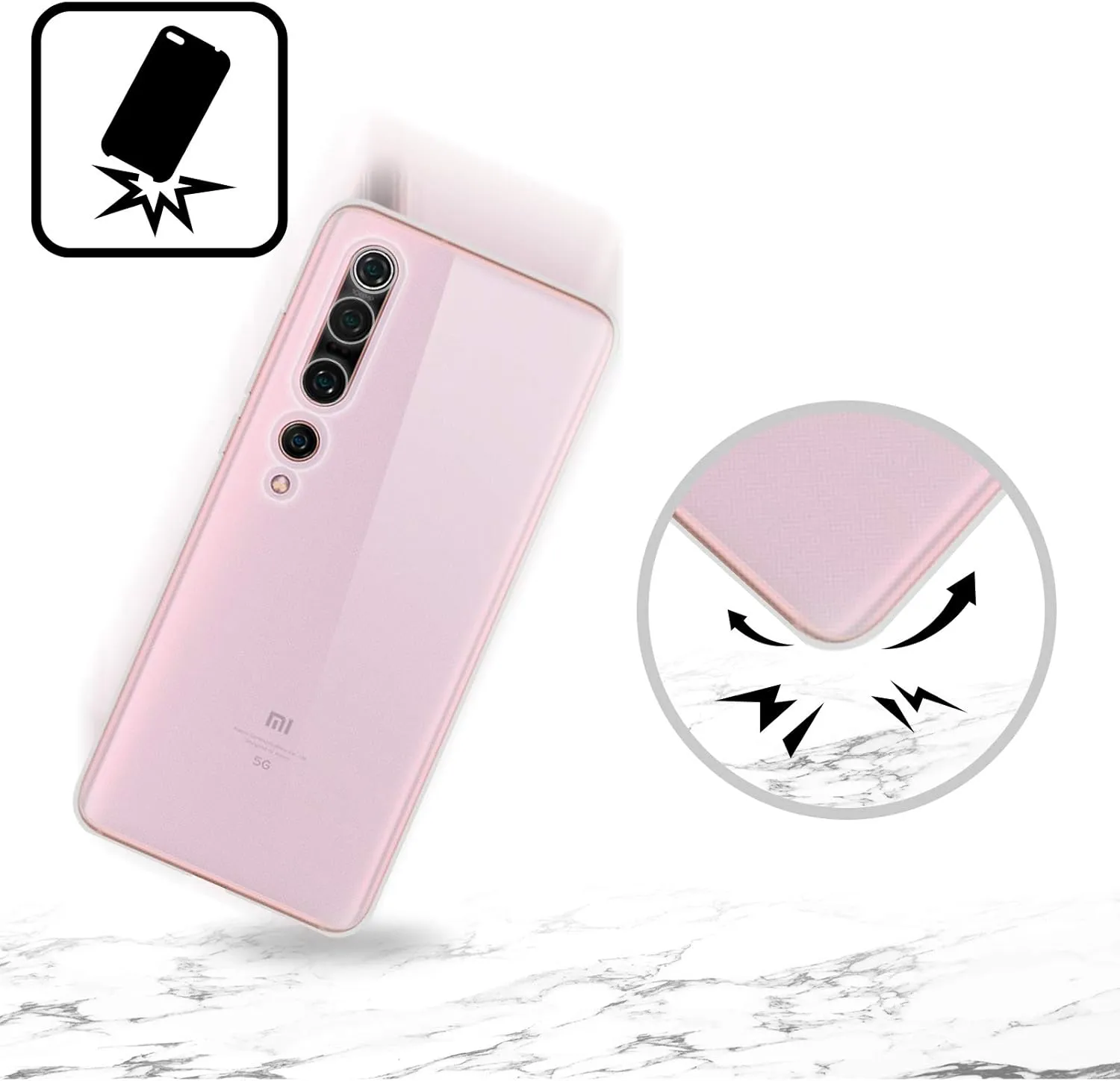 Head Case Designs Officially Licensed Nene Thomas The Gift Pink with Cat Fairies Soft Gel Case Compatible with Xiaomi Redmi A3