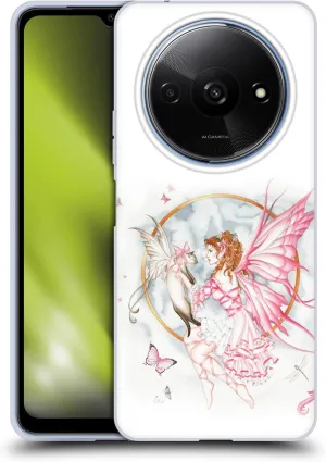 Head Case Designs Officially Licensed Nene Thomas The Gift Pink with Cat Fairies Soft Gel Case Compatible with Xiaomi Redmi A3