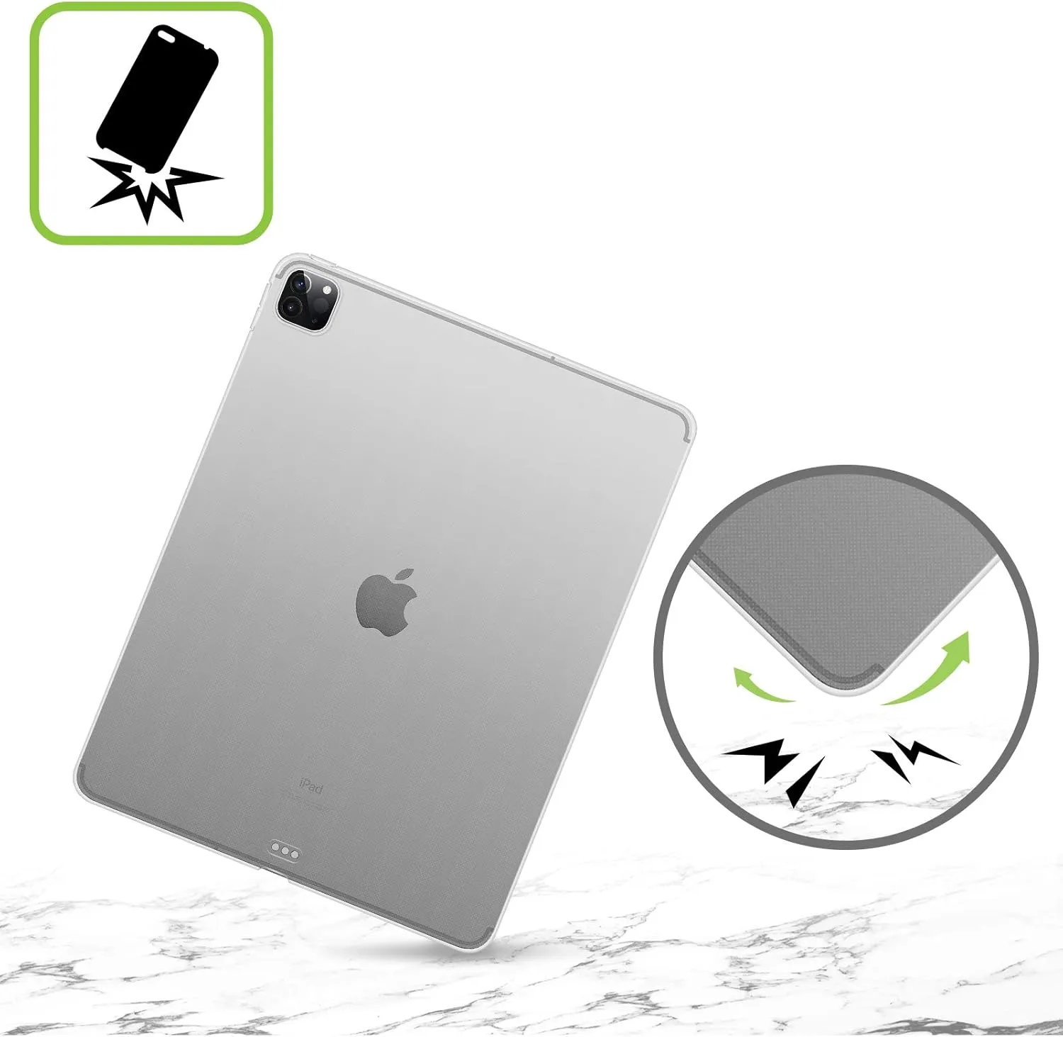 Head Case Designs Officially Licensed Vincent HIE Loving Wolves Canidae Soft Gel Case Compatible with Apple iPad Mini (2021/2024)
