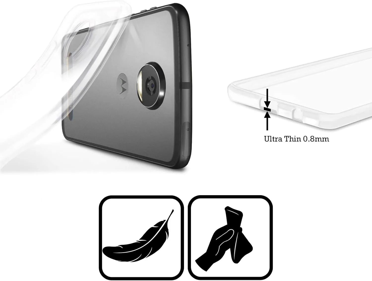 Head Case Designs Officially Licensed WWE Fathead Superstar NWO Soft Gel Case Compatible with Motorola Moto G Power (2024)