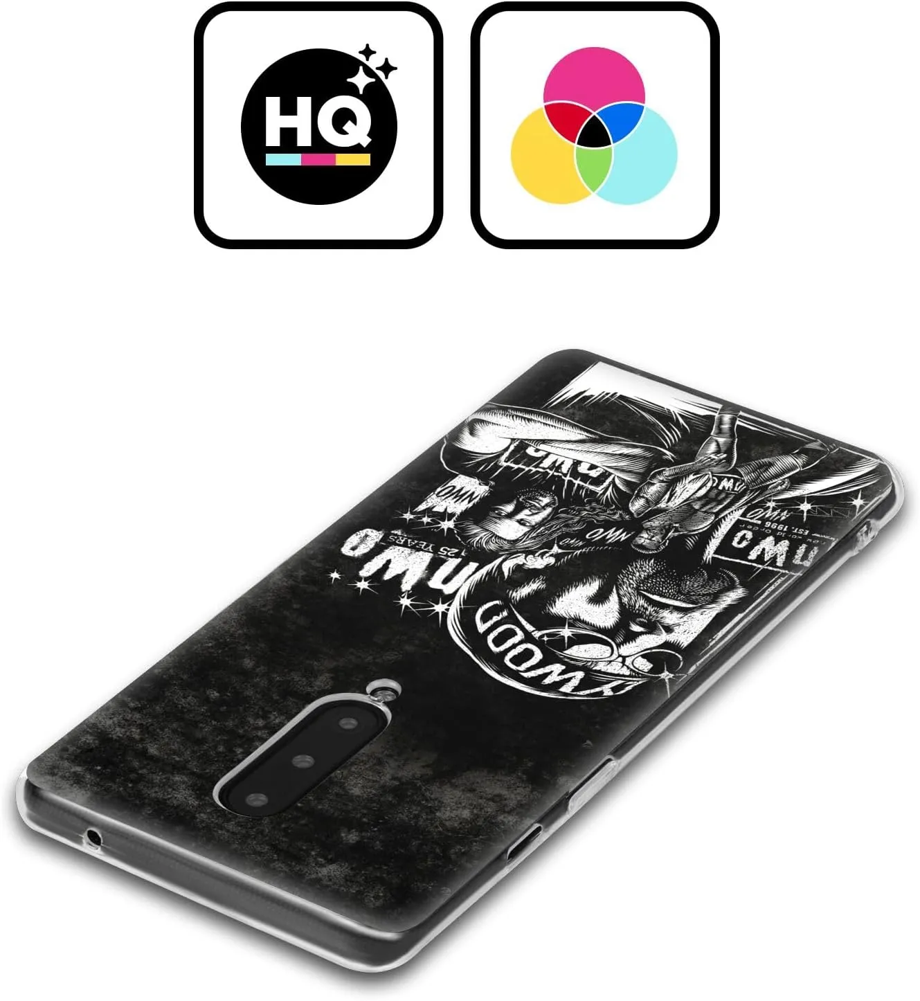 Head Case Designs Officially Licensed WWE Fathead Superstar NWO Soft Gel Case Compatible with OnePlus 12