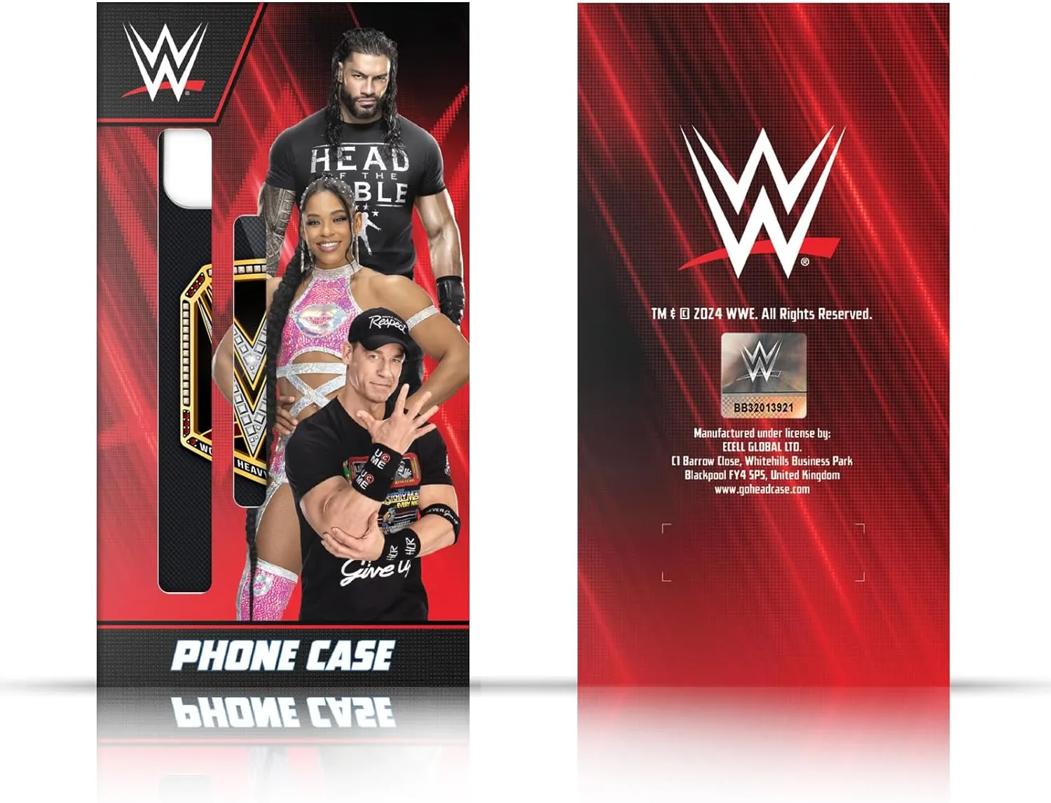 Head Case Designs Officially Licensed WWE John Cena Cenation Respect Superstars 9 Soft Gel Case Compatible with Samsung Galaxy A06 4G
