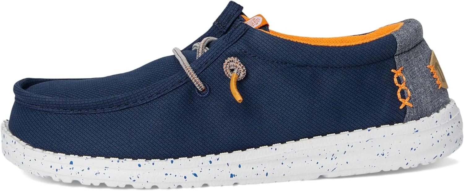 Hey Dude Boy's Wally Sport Grid (Little Big Kid) Loafer