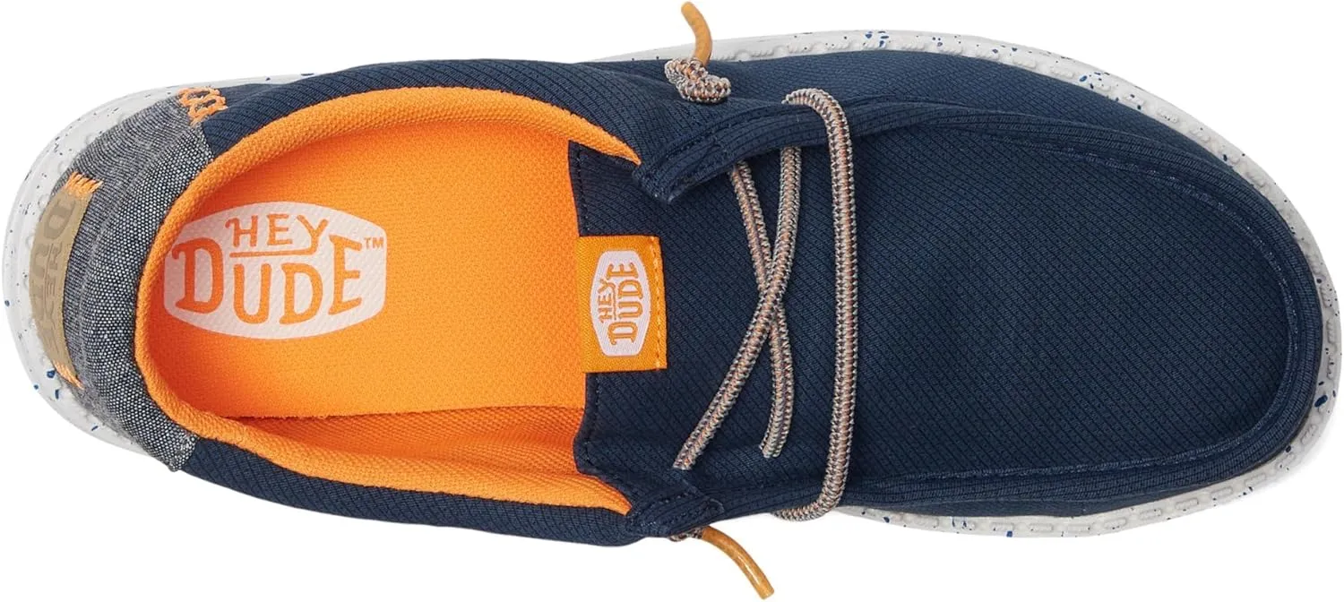 Hey Dude Boy's Wally Sport Grid (Little Big Kid) Loafer
