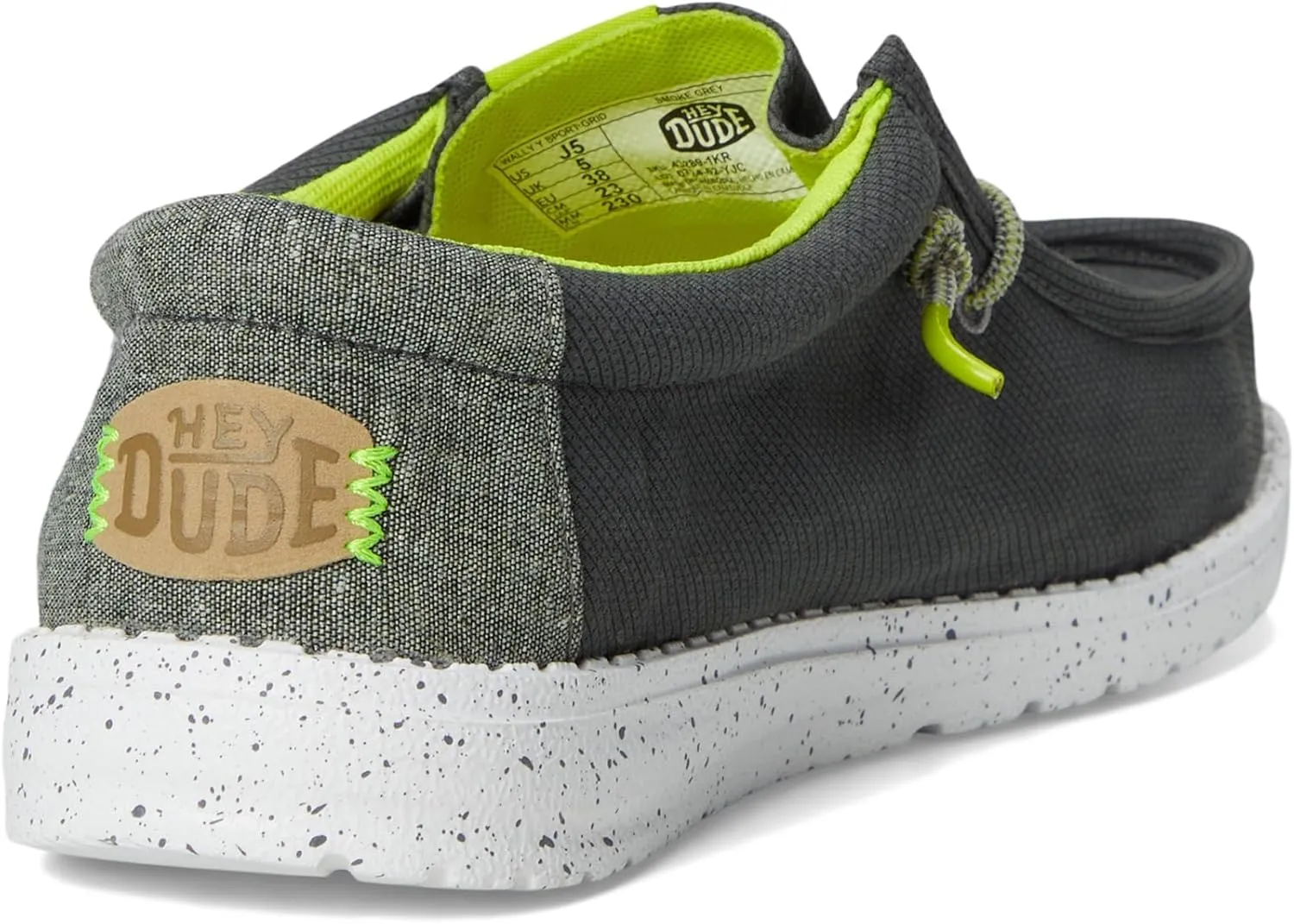 Hey Dude Boy's Wally Sport Grid (Little Big Kid) Loafer