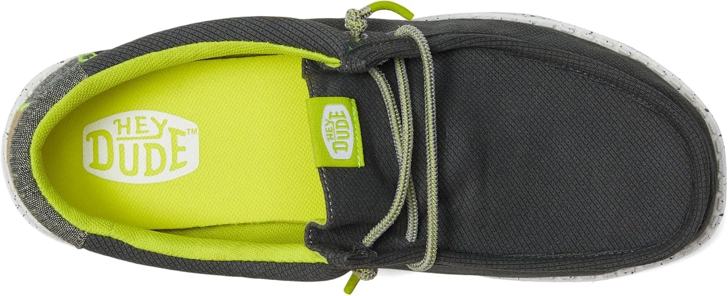 Hey Dude Boy's Wally Sport Grid (Little Big Kid) Loafer