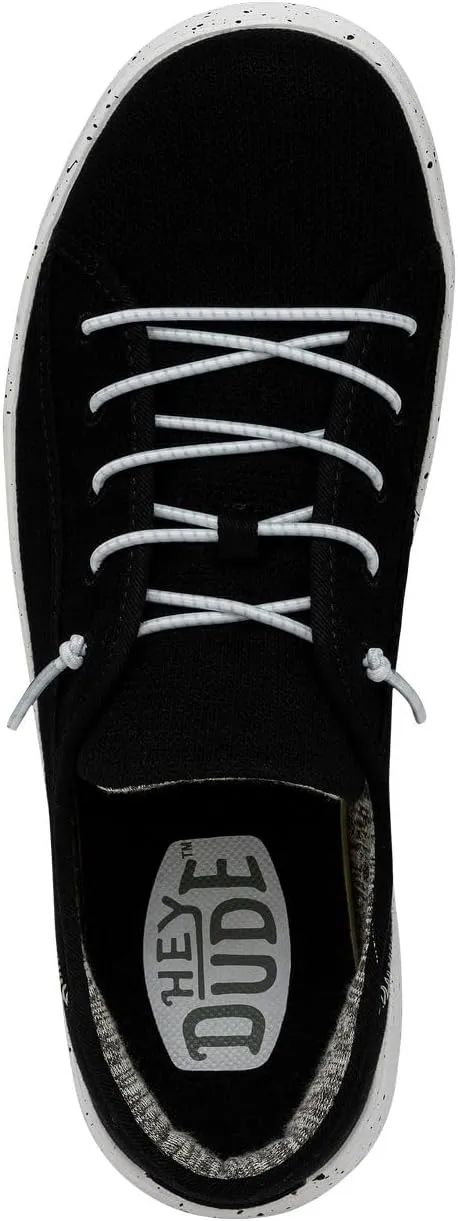 Hey Dude Men's Cody Sport Mesh Charcoal Size 4 | Men's Shoes | Men's Slip On Sneakers