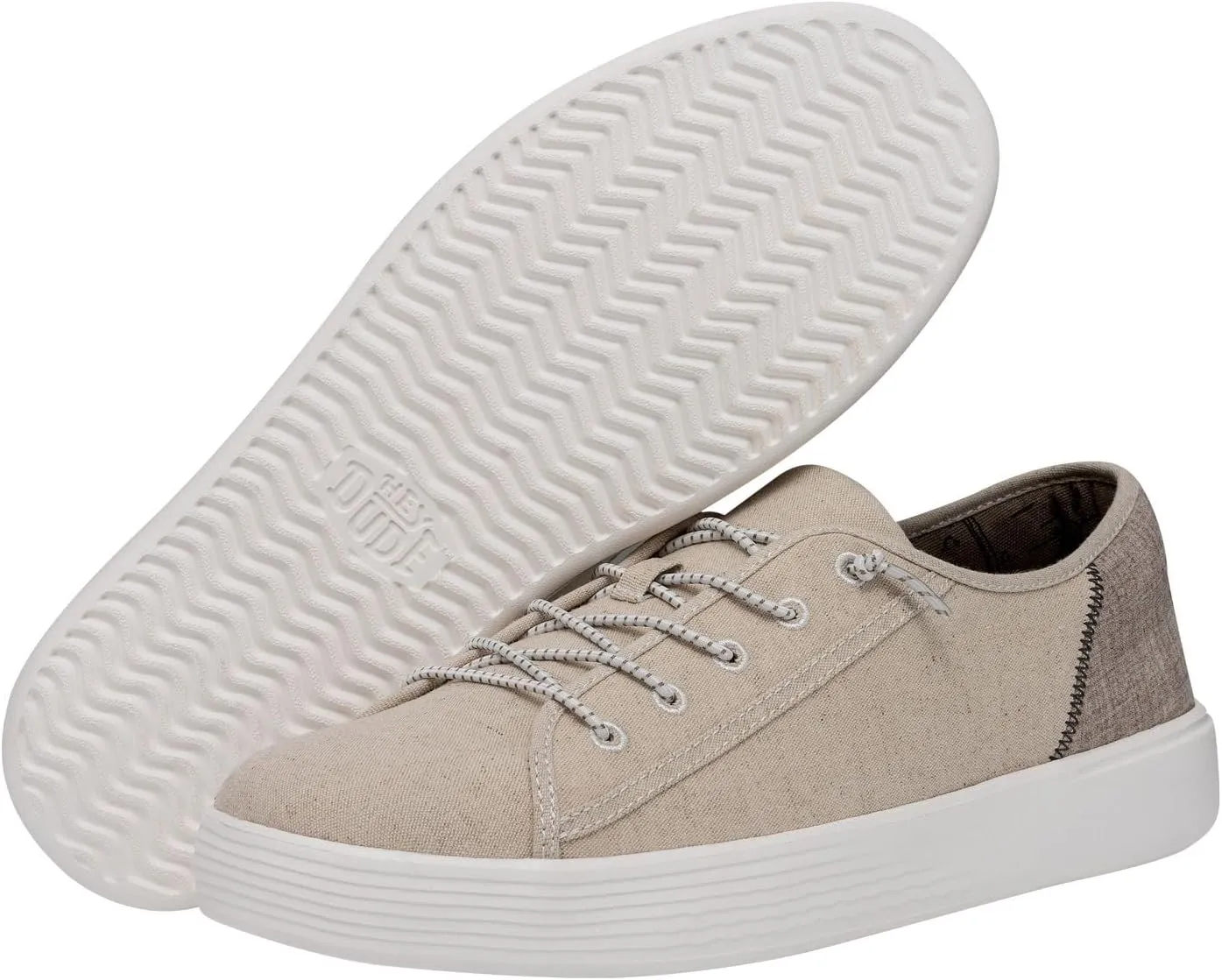 Hey Dude Men's Cody Sport Mesh Charcoal Size 4 | Men's Shoes | Men's Slip On Sneakers