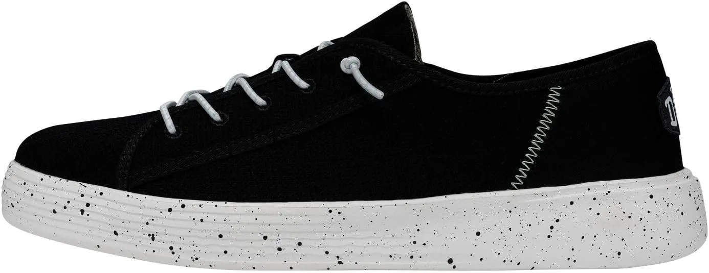 Hey Dude Men's Cody Sport Mesh Charcoal Size 4 | Men's Shoes | Men's Slip On Sneakers