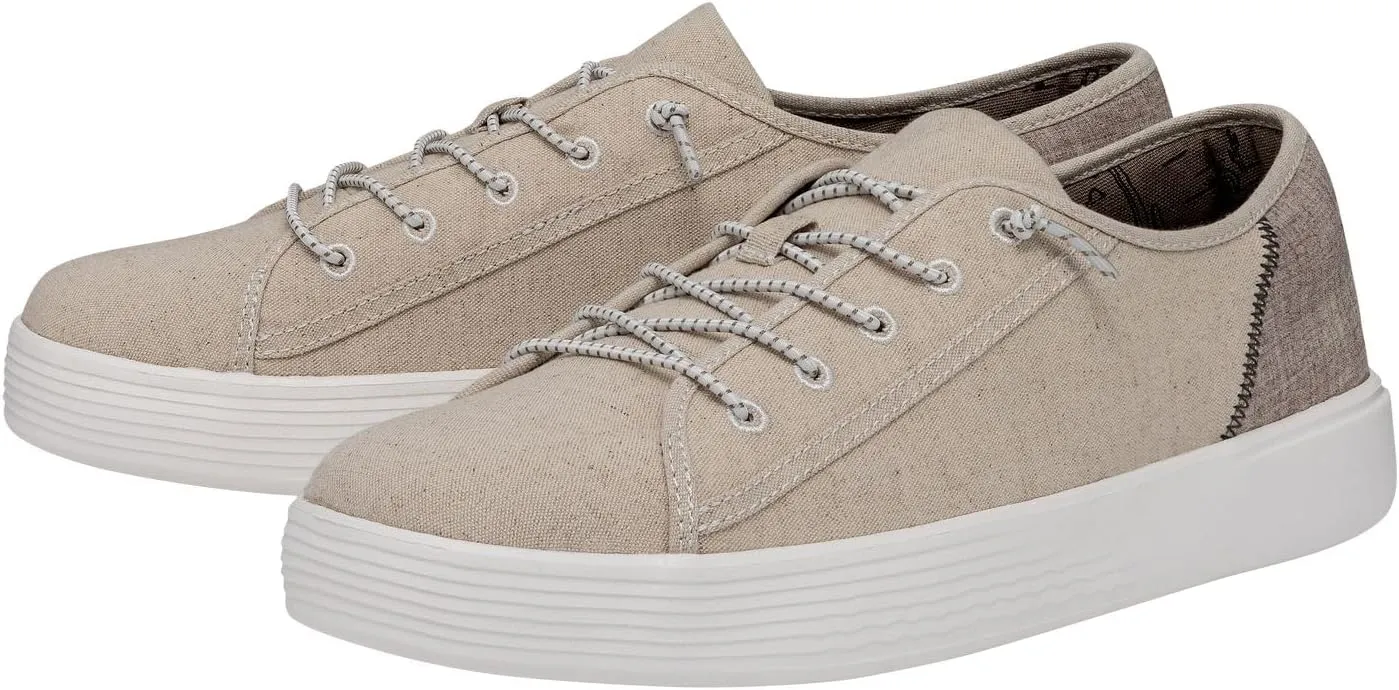 Hey Dude Men's Cody Sport Mesh Charcoal Size 4 | Men's Shoes | Men's Slip On Sneakers