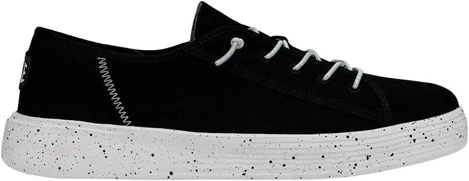 Hey Dude Men's Cody Sport Mesh Charcoal Size 4 | Men's Shoes | Men's Slip On Sneakers