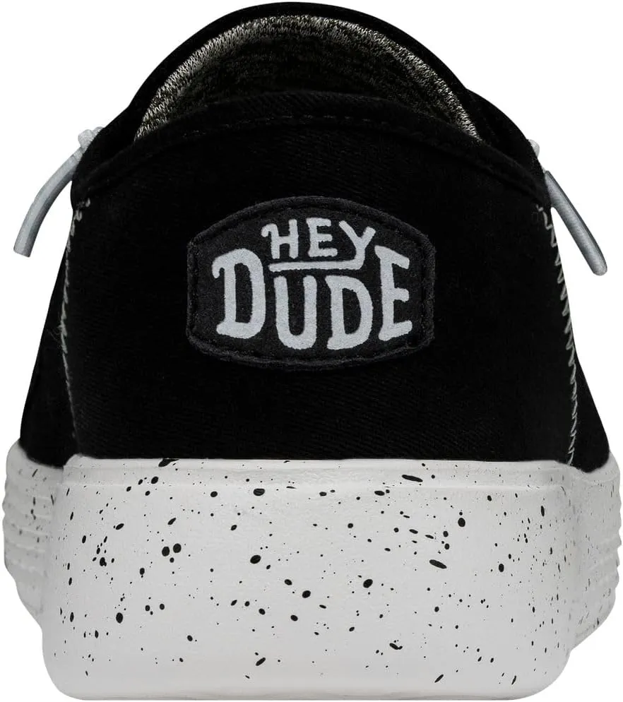 Hey Dude Men's Cody Sport Mesh Charcoal Size 4 | Men's Shoes | Men's Slip On Sneakers