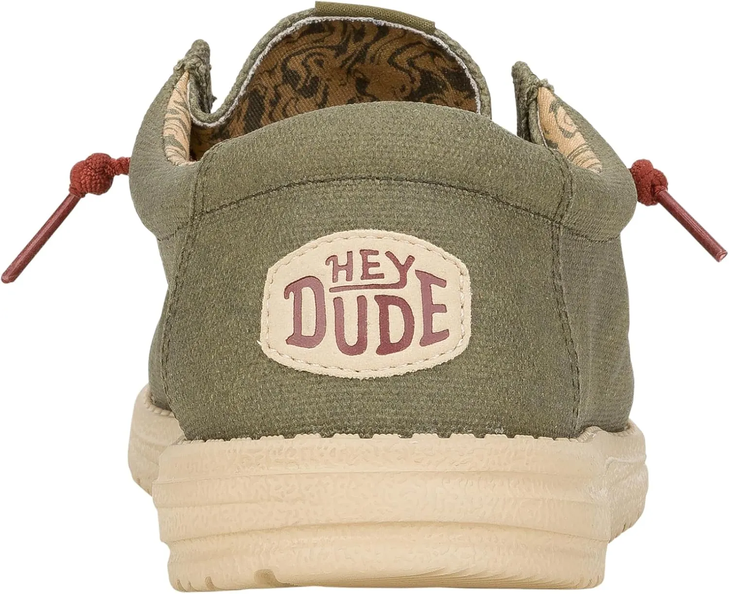 Hey Dude Men's Wally Waxed Canvas Sneaker