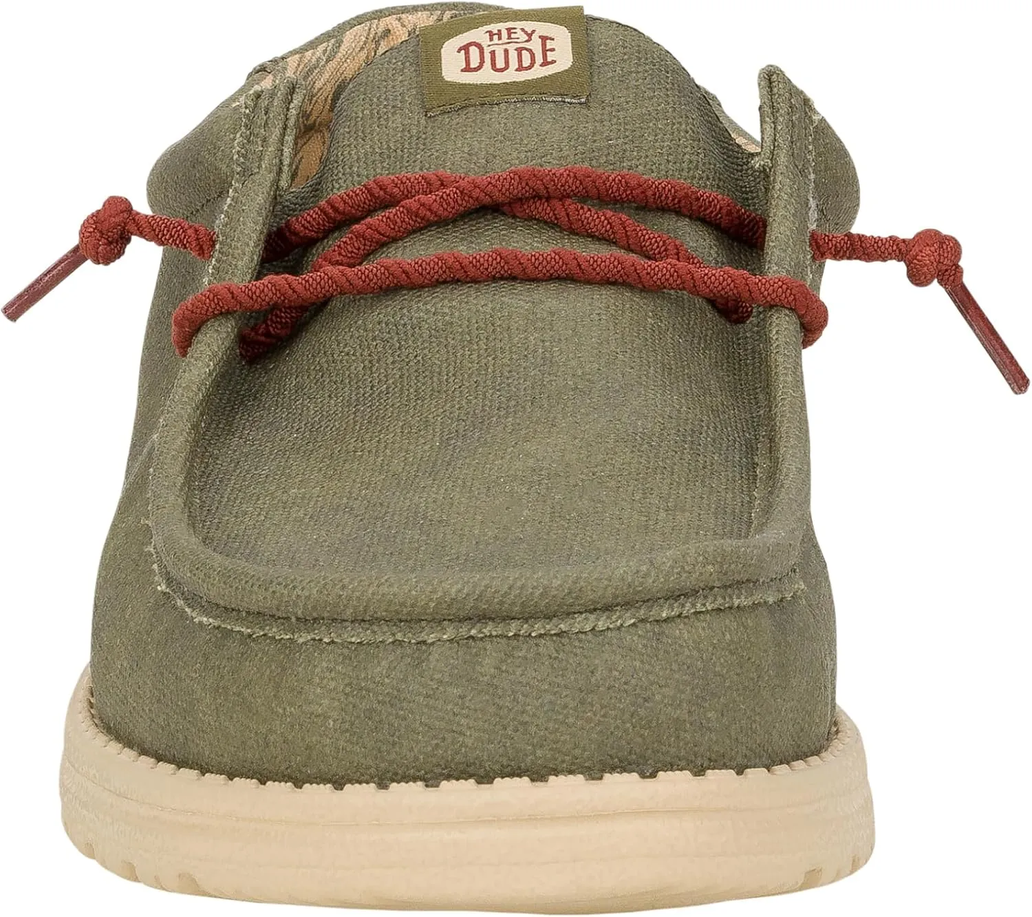 Hey Dude Men's Wally Waxed Canvas Sneaker