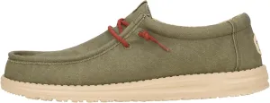Hey Dude Men's Wally Waxed Canvas Sneaker