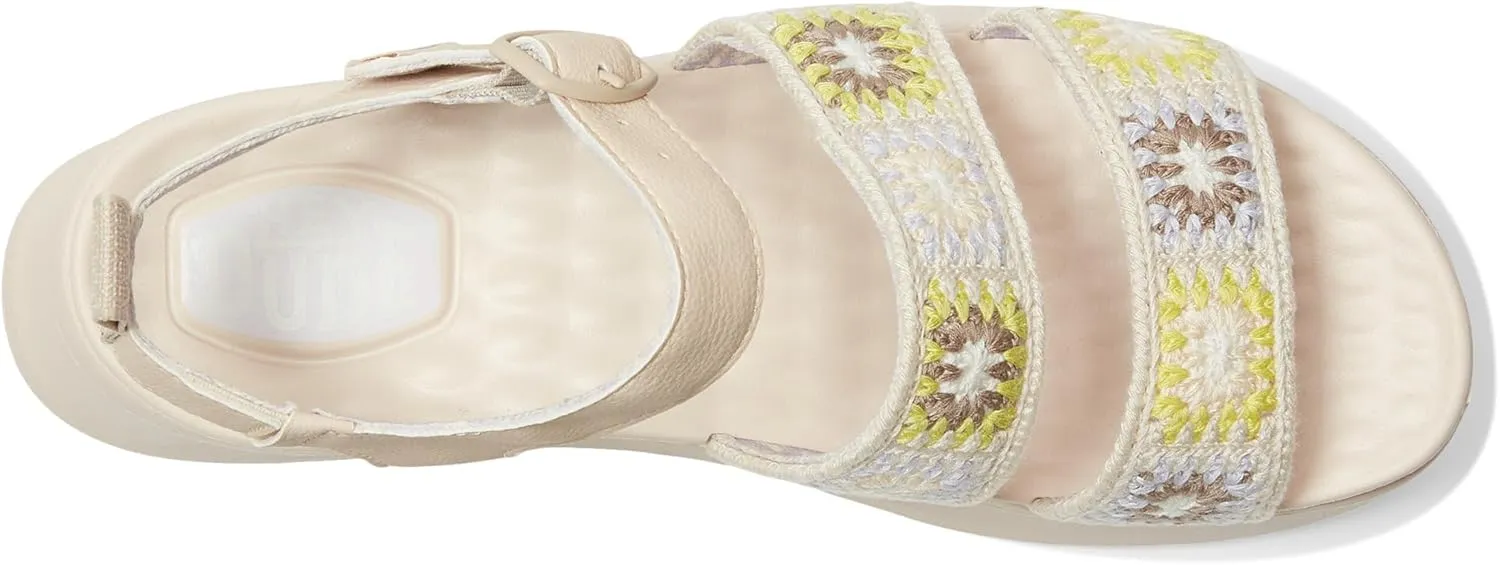 Hey Dude Women's Delray Buckle Cottage Crochet Loafer