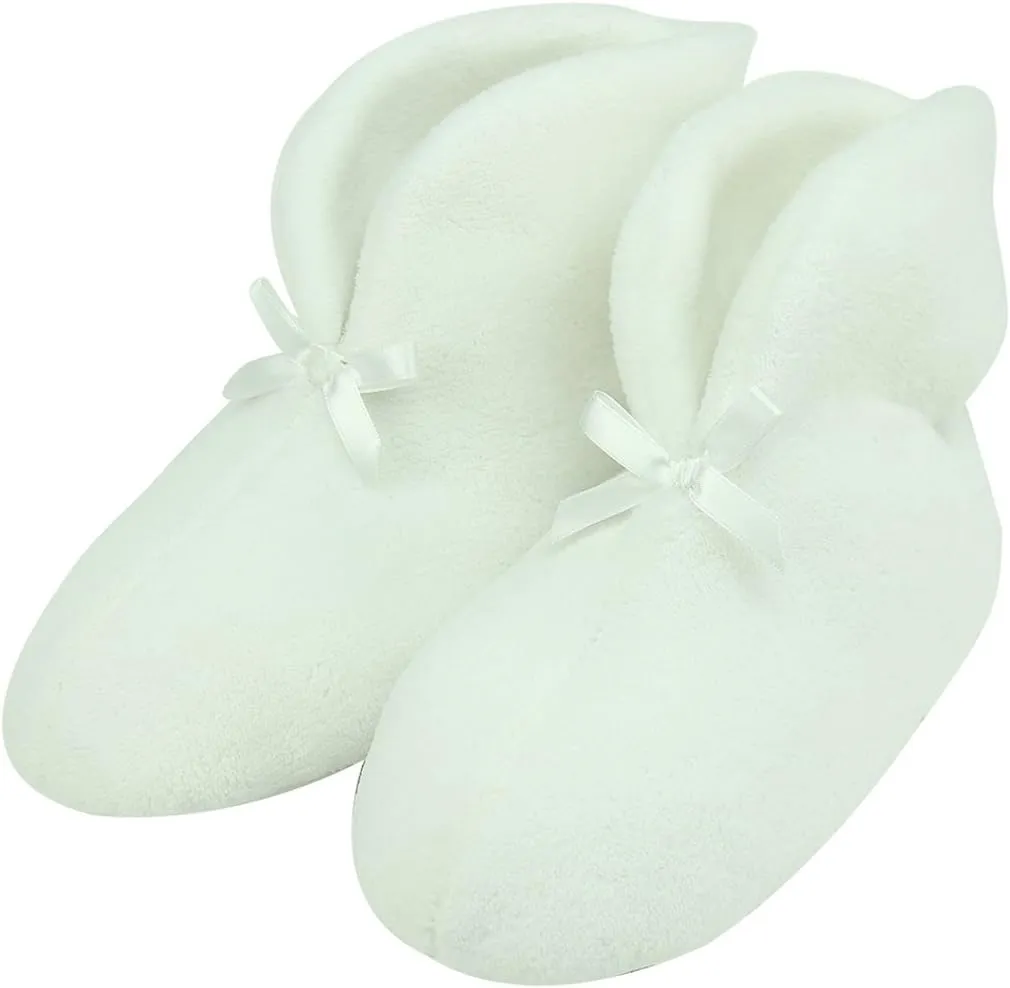 Home Slipper Womens Warm Indoor Slippers Coral Velvet Winter Boots Non Slip House Shoes