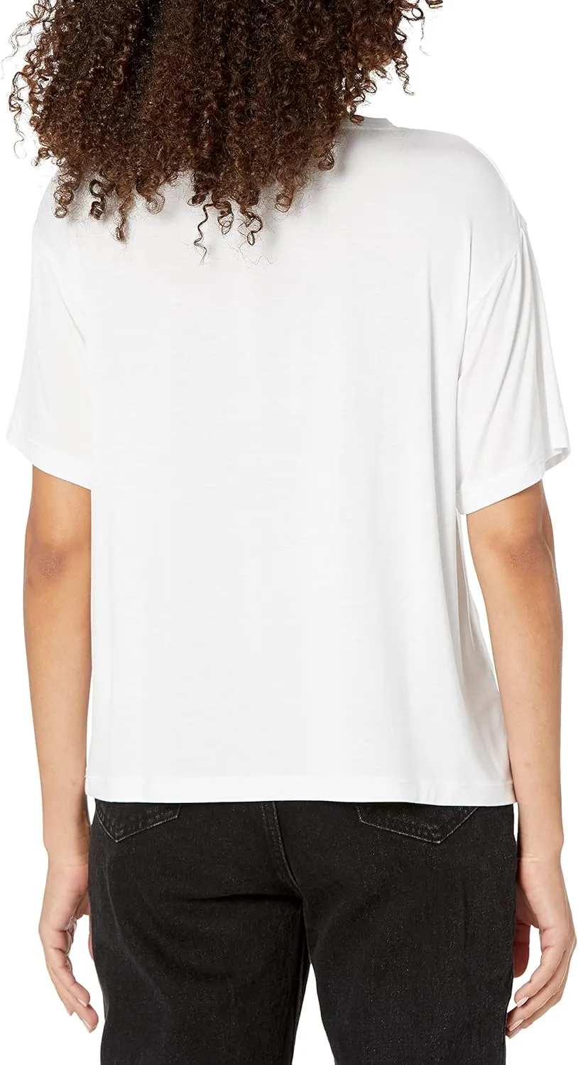HUGO Women's Outline Logo Relaxed Fit T-Shirt