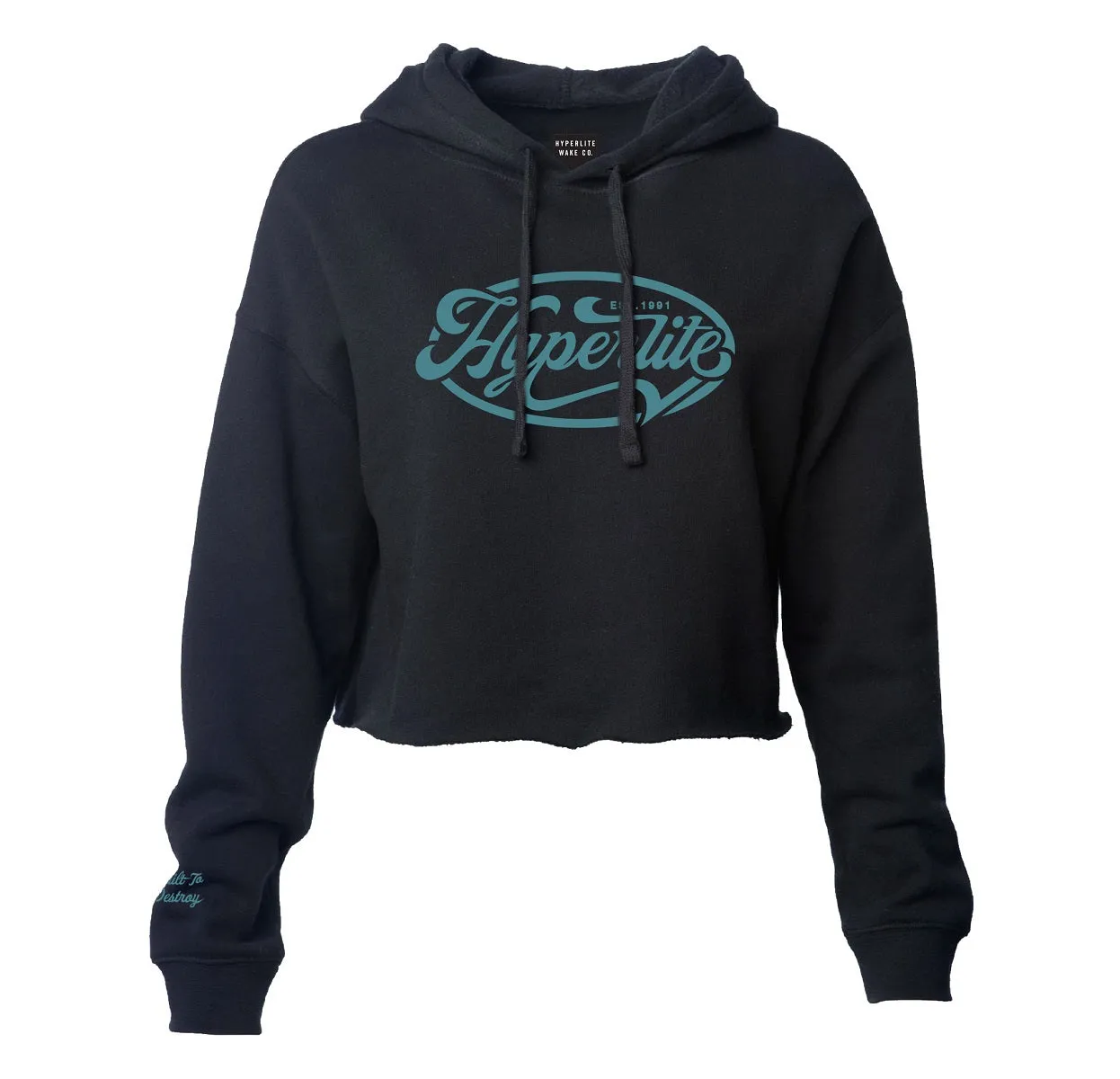 Hyperlite Wake Club Womens Crop Hoodie