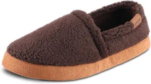 isotoner Men's Berber Aspen Closed Back Slippers