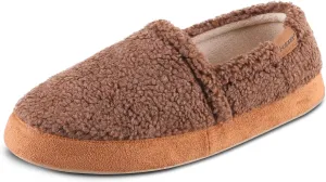 isotoner Men's Berber Aspen Closed Back Slippers
