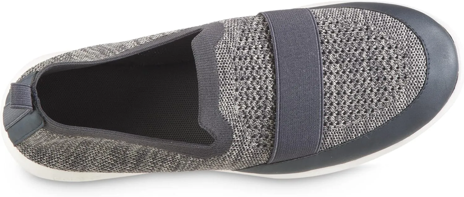 isotoner Men's Heathered Sport-Knit Indoor/Outdoor Slippers