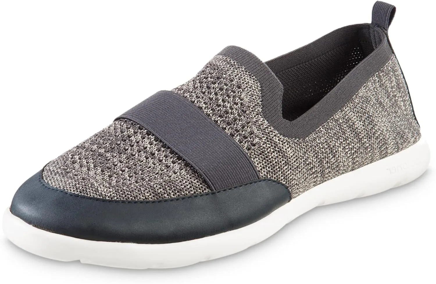 isotoner Men's Heathered Sport-Knit Indoor/Outdoor Slippers