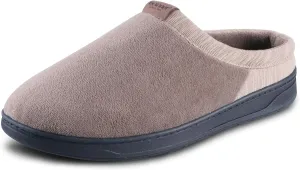 isotoner Men's Microterry Jake Clog Slipper-with Gel Infused Memory Foam