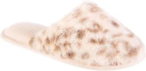 isotoner Womens Faux Fur Laurel Clog Slippers