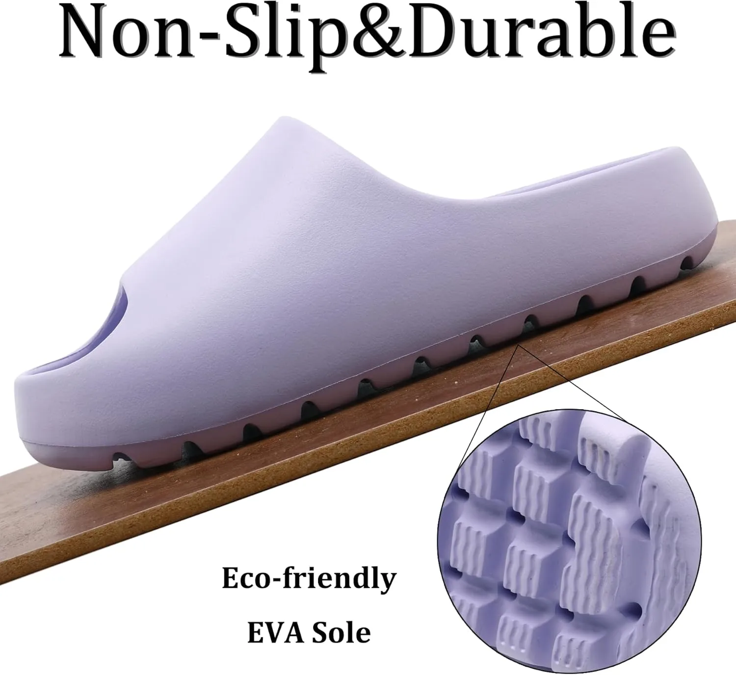 Jaeynow Cloud Slides for Women,Unisex EVA Soft Recovery Slides,Thick Sole Open Toe Mens Pillow Slides Shower Shoes Outdoor&Indoor House Slippers