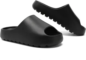 Jaeynow Cloud Slides for Women,Unisex EVA Soft Recovery Slides,Thick Sole Open Toe Mens Pillow Slides Shower Shoes Outdoor&Indoor House Slippers