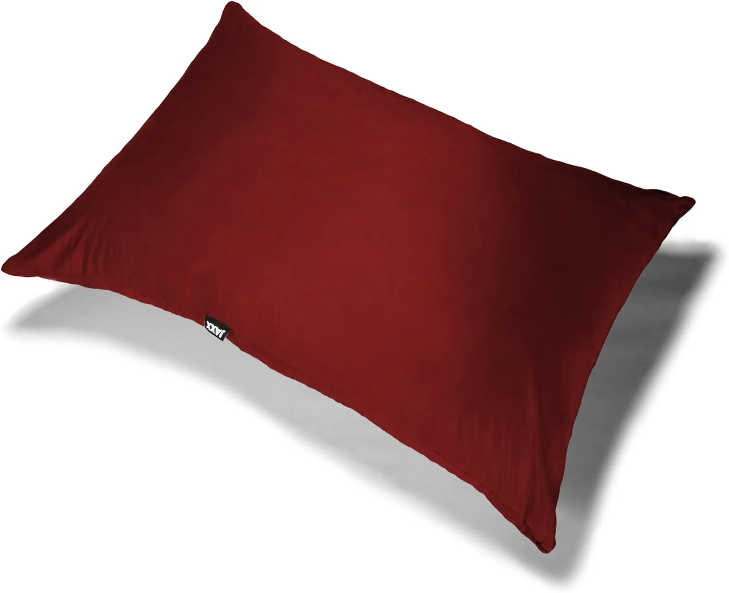 Jaxx Pillow Saxx 5.5-Foot - Huge Bean Bag Floor Pillow and Lounger, Cinnabar