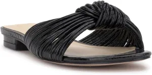 Jessica Simpson Womens Dydra Denim Slip-On Slide Sandals