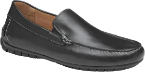 Johnston & Murphy Cort Moc Toe Venetian Black Full Grain Leather - Size 11M