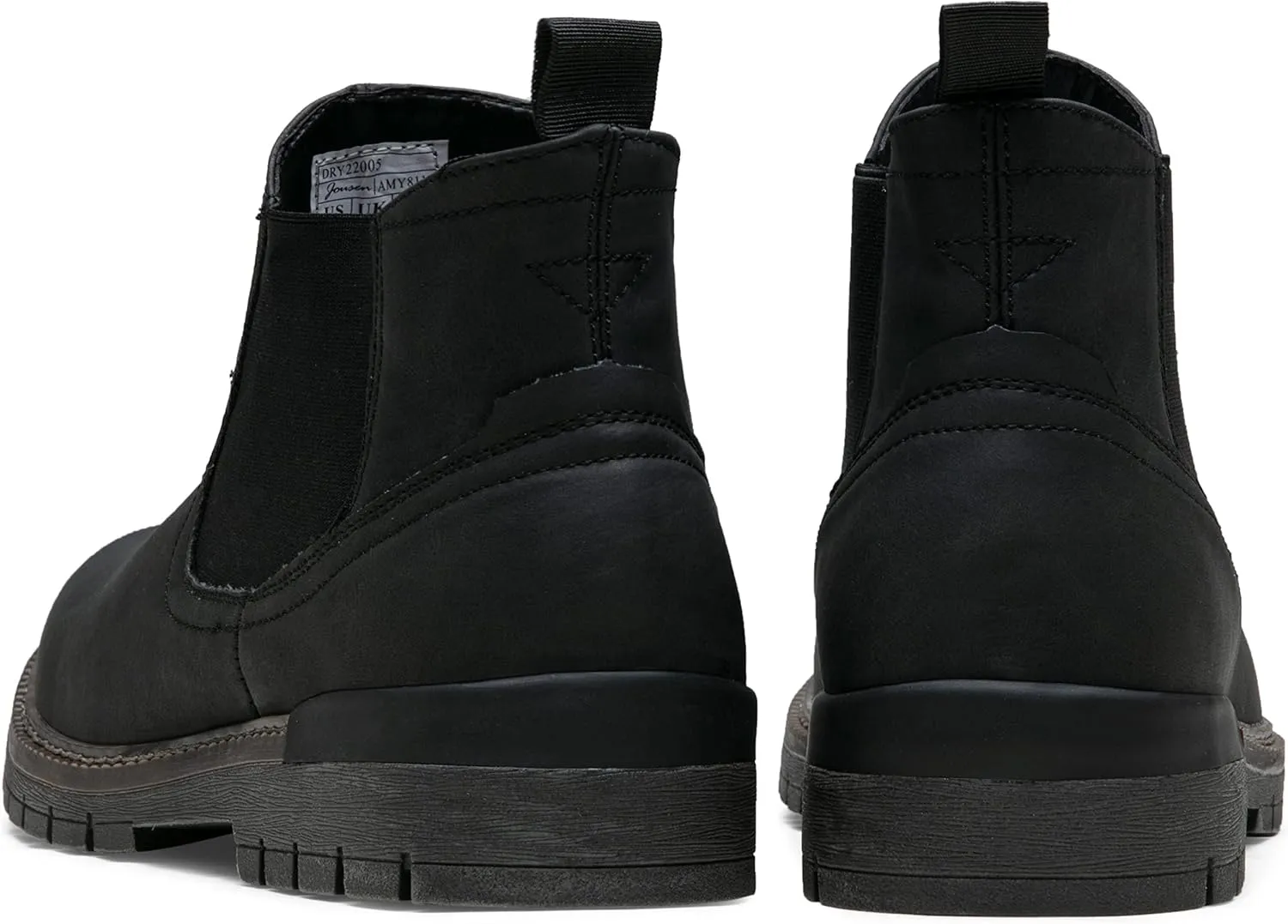 Jousen Chelsea Boots Casual Slip On Ankle Waterproof Mens Boots