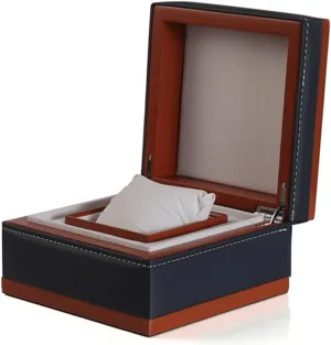 JSEIAJB Watch Box Solid Wood Clamshell Watch Box Jewelry Storage Box Gift Box